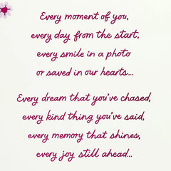 We Love Every Part of Your Story Birthday Card for Daughter