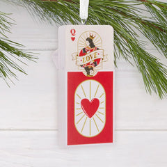 Love Playing Cards Hallmark Ornament