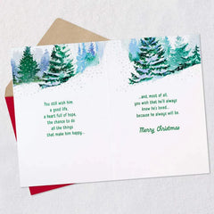 You'll Always Be Loved Christmas Card for Grandson