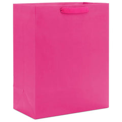 10.4" Hot Pink Large Square Gift Bag
