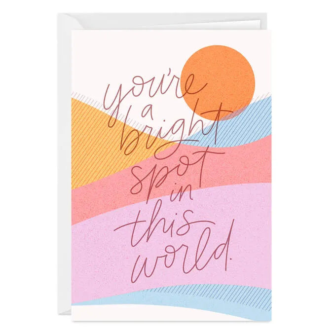 You're a Bright Spot Custom Mother's Day Card