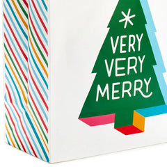 Bright Wishes 8-Pack Christmas Gift Bags, Assorted Sizes and Designs