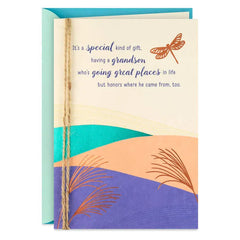 Going Great Places Birthday Card for Grandson