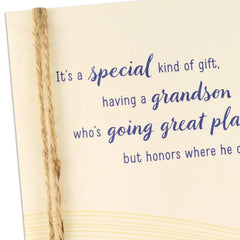 Going Great Places Birthday Card for Grandson