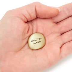 With You Always Metal Pocket Token