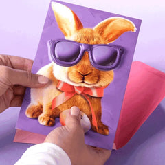 Ears to You Funny Musical Easter Card With Light