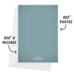 Elegant Burst Flat New Year Photo Card