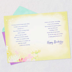 Thanks for Being a Really Good Friend Birthday Card