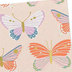 Butterfly Pattern Blank Notes, Pack of 10