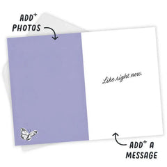 Butterflies You Are Loved Custom Support Card