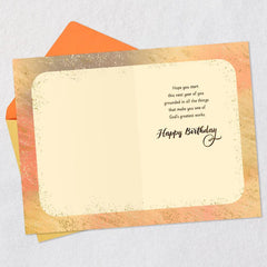 God Made You Wonderful Birthday Card