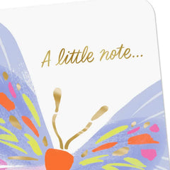 A Little Note to Brighten Your Day Thinking of You Card