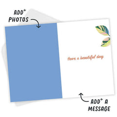 Butterfly Garden Custom Card