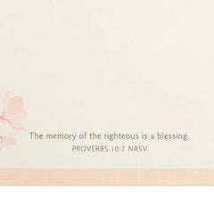 Memories Are Gifts Religious Sympathy Card