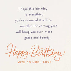 My Wishes for You Birthday Card for Daughter
