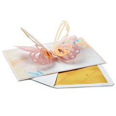 Special Wish to Someone Who Brings Happiness 3D Pop-Up Card for Her