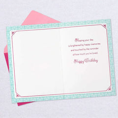 A Day of Happy Memories Birthday Card for Grandma
