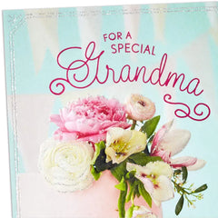 A Day of Happy Memories Birthday Card for Grandma