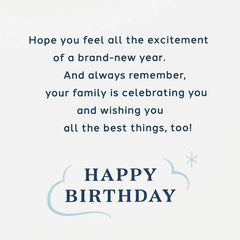 Wish Big Birthday Card for Son