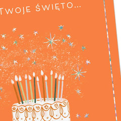 You're Wonderful Polish-Language Birthday Card