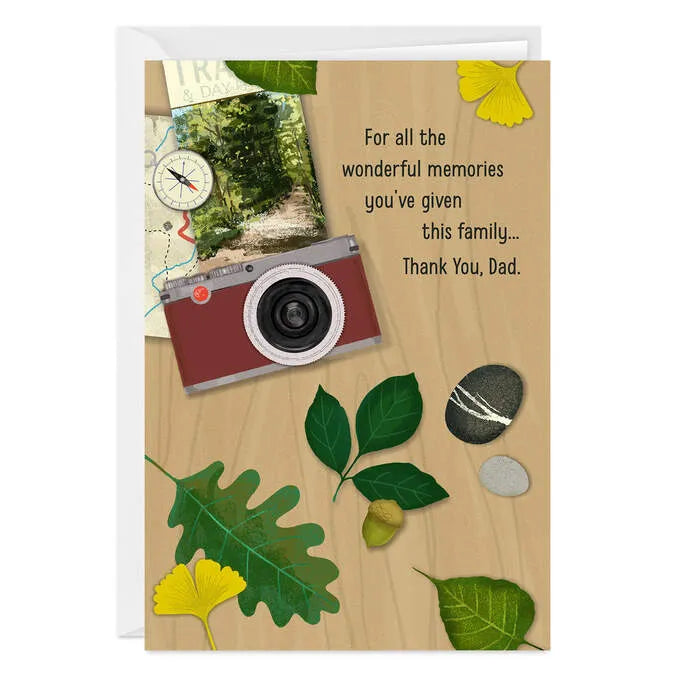 Thanks for All the Memories Custom Father's Day Card