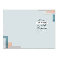 Hold On to Strength, Hope, Love Cancer Support Card