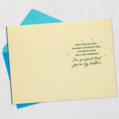 Best Brother Ever Birthday Card for Him