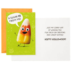 Candy Corn and Costumes Assorted Halloween Cards, Pack of 8