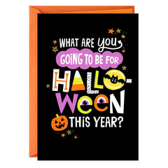 Be Your Amazing Self Halloween Card for Kids