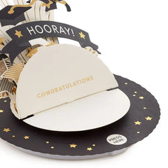 You Did It Musical 3D Pop-Up Graduation Card With Motion