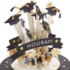 You Did It Musical 3D Pop-Up Graduation Card With Motion