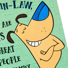 You're Really Special Funny Birthday Card for Son-in-Law