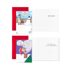 Merry Mischief Funny Assorted Christmas Cards, Pack of 24