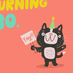 Not Bothered By It Funny 30th Birthday Card