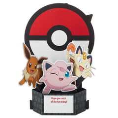 Pokémon Catch All the Fun 3D Pop-Up Card