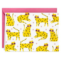 Cool Cats Blank Notes, Pack of 10