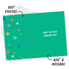 Celebrate Custom Birthday Card