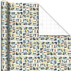 It's Your Birthday! Jumbo Wrapping Paper, 90 sq. ft.