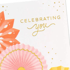 Celebrating You Birthday Card
