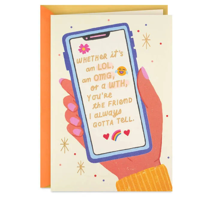 That's What makes Us BFFs Birthday Card for Friend