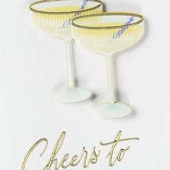 Cheers to Another Year Anniversary Card