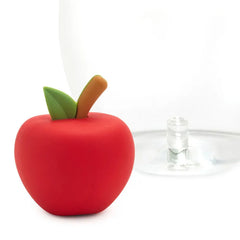 Charmers Red Apple Silicone Charm