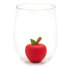 Charmers Red Apple Silicone Charm