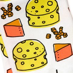 Hopelessly Devoted to Cheese Funny Tea Towel, 18x26