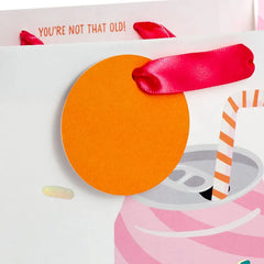 9.6" "Chill Out" Soda Can and Straw Medium Gift Bag