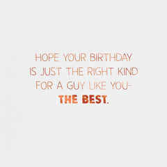 Dude, Lucky to Have You Birthday Card for Him