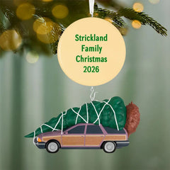 National Lampoon's Christmas Vacation™ The Griswold Family Christmas Tree Personalized Ornament, Custom Text