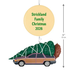 National Lampoon's Christmas Vacation™ The Griswold Family Christmas Tree Personalized Ornament, Custom Text
