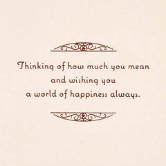 You Brighten Our Days Thinking of You Card With Fan