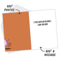 Happy and You Know It Funny Custom Card